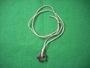 COLLANA IN CORDONCINO E PIETRA IN CRISTALLO* - Foto 1 di 1