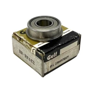 Gulf RF6ZZ Flanged Precision Ball Bearing 0.375" X 0.875" X 0.282" - Picture 1 of 3
