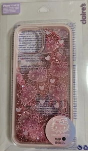 HELLO KITTY SANRIO IPHONE 13/14/15 GLITTER TIDEPOOL CELLPHONE CASE COVER - Picture 1 of 5