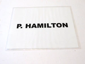 "HERO"" P. HAMILTON LAMINIERTES SCHILD AUS DEM HITFILM ""A V A""!"! - Bild 1 von 2