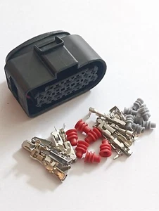 Connecteur prise Fiche Volkswagen Skoda Audi Seat Golf VW 3C0973737 Phare Xenon - Picture 1 of 6