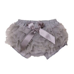 Infant Baby Girl Newborn Ruffle Bloomer Pant Nappy Diaper Cover Panties Prop New