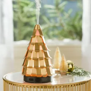 SCENTSY TREETOPS GLISTEN DIFFUSER SHADE Metal Pine Tree Decor Holiday New NIB - Picture 1 of 7