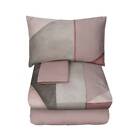 SOMMA satin CRONO double duvet cover set in pink