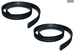 Sellos de canal de ventana de vidrio para correr par LH/RH 64-66 camioneta Chevy GMC C/K - Imagen 1 de 1