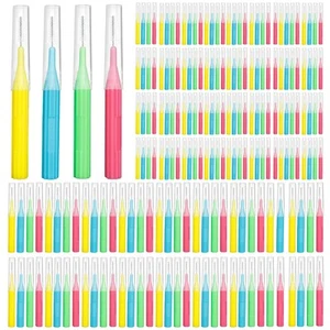 Interdental Brush, Toothpick Flossing Head,Easy Use Tooth Cleaning Tool (176 ... - Picture 1 of 7
