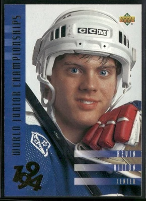 1993-94 Upper Deck #567 Kevin Hilton - Image 1 of 2