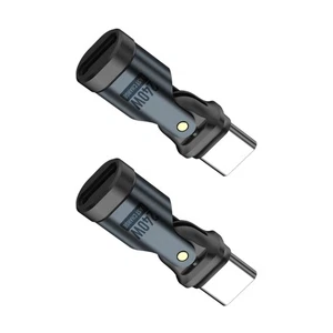 180Degree Rotatable USB C Adapter PD240W 5A Fast Charging 480Mbps Data Transfer - Picture 1 of 10