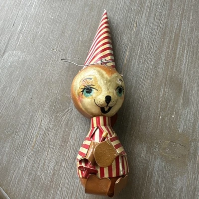 Vintage De Sela Adorno de Navidad México Papel Maché Arte Popular Pintado a Mano Años 60’s Foto 1 de 4