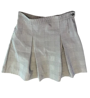 🏫 Falda Uniforme Escolar a Cuadros Dennis Niñas G12 Gris Plisada Hecha en EE. UU. Católica Foto 1 de 4