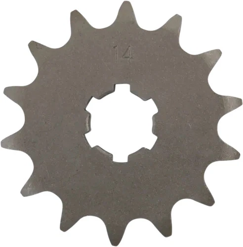 Drag Specialties 420 埋轴前链轮 14 牙适用于雅马哈 DT50 88-90 — 第 1/3 张图片