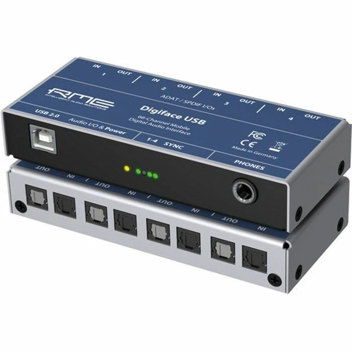 RME Digiface USB 66-Channel 192Khz Bus-Powered USB 2.0 ADAT Audio Interface - Image 1 of 1