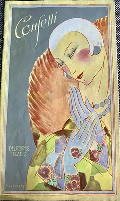 1926 SCHUMANN THEATER Frankfurt Nelson CONFETTI Revue DEUTSCHES THEATER MÜNCHEN - Bild 1 von 4