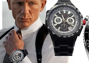 🔥REDLINE WORLD TIMER MEN'S QZ TACHYMETER 44mm,WATCH, NEW 🔋6" BRACELET.. - Picture 1 of 14