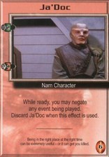 Babylon 5: Ja'Doc [Ungraded] from set B5 Premiere B5 Precedence