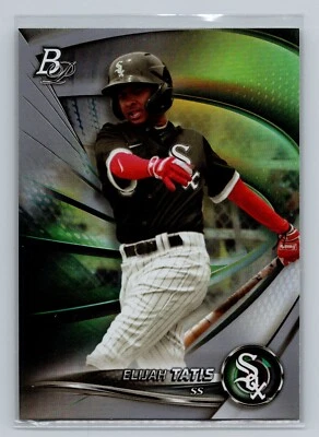2022 Bowman Platinum Ejijah Tatis #TOP-19 - Chicago White Sox - Image 1 of 2