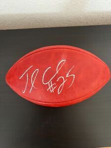 Jamaal Charles Full Sized Wilson Official NFL Autographed Football JSA