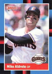1988 Donruss #362 Mike Aldrete San Francisco Giants - Picture 1 of 2