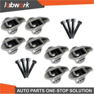 Labwork Rocker Arms & Upgraded Trunion kit For Chevy LS1 LS6 LS2 4.8L 5.3L 6.0L - Picture 1 of 10
