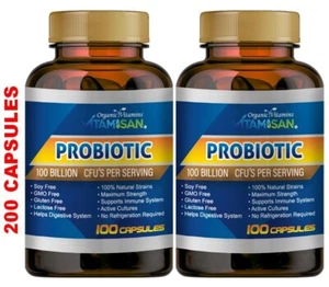 200 ULTRA PROBIOTIC 100 Billion CFUs NOW ULTIMATE FLORA PRIMAL NATURES ORGANIC V - Picture 1 of 3
