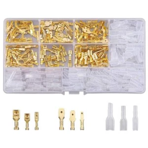 Kit surtido conector terminal crimpado pala macho y hembra mixta no aislante - Imagen 1 de 11