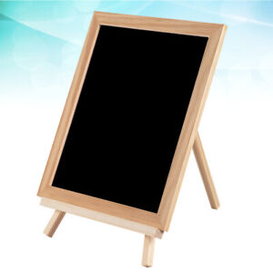 Kids Magnetic Chalkboard Easel Wooden Painting Stand