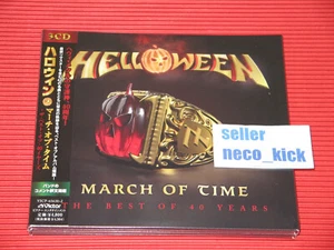 6WT HELLOWEEN MARCH OF TIME THE BEST OF 40 YEARS JAPAN 3 CD SET Halloween - Picture 1 of 2