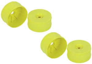 NEW Pro-Line Lightweight Velocity Front / Rear Wheels Yellow 2 1/8 Buggies - Picture 1 of 2