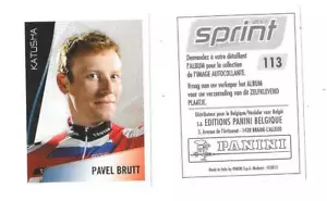 Vignette N°113 - Sprint 2013 - Edition Belge - Pavel Benoît - Imagen 1 de 1