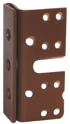 Headboard / Footboard Bed Rail Hanger Bracket For 2" Double Hook Plate 3-3/4" - Image 1 of 4
