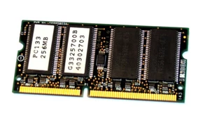 256 MB SO-DIMM 144-pin PC-133 Printer-RAM 'Ricoh G3325700B' für Savin SLP 38C - Photo 1/2