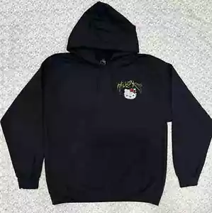 ~HOT!~ Hello Kitty Rocker Hoodie LG, Short Sleeve, All Color, Sizes S-5XL. - Picture 1 of 7