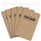 ELAN Publishing ELAN-FN-003A Field Notebook, 3.5" x 5.5", Lined Light Brown 