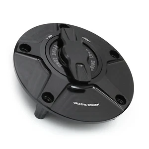 Black NIMBLE Billet Quick Lock Fuel Cap For 998 All Year - Picture 1 of 6