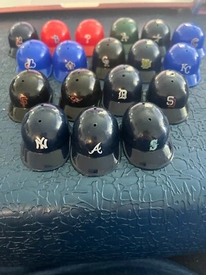 MLB Rawlings Mini Pocket Size Batting Helmets - Image 1 of 2