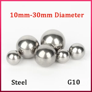 Steel Solid Ball G10 High Precision Bearing Balls Metal Smooth Bead - Imagen 1 de 5