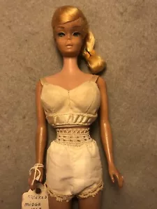 Rare 1963 Barbie Swirl Ponytail Blonde w/1958@date & #8 on Left Buttock Tizian? - Bild 1 von 6