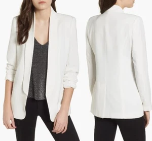 Mural WHITE Slouchy Boyfriend Blazer -- Sz:XL (14) -- now $59 - Picture 1 of 8