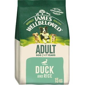 James Wellbeloved Adult Hund Ente & Reis Trocken Kroketten - 1-7 Jahre - 15 kg - Bild 1 von 2