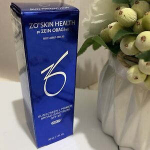 ZO Skin Health Sunscreen + Primer Broad Spectrum SPF 30 (1oz/30 ml)  Exp 05/2023