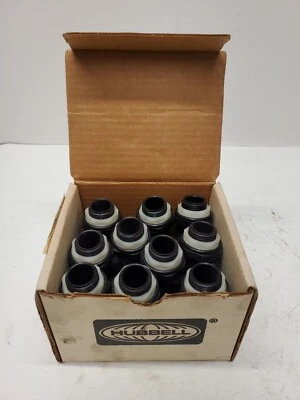 Conector hermético líquido giratorio Hubbell PS0759NBK 3/4" ***ESTUCHE de 10*** Foto 1 de 4