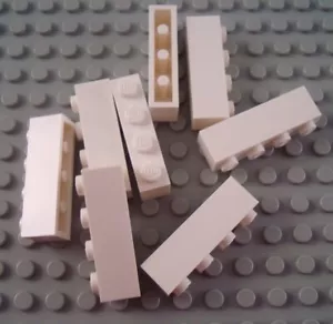 New LEGO Lot of 8 White 1x4 Basic Building Block Bricks - Picture 1 of 1