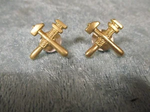 Russian Hammer and Wrench Military PIns - Picture 1 of 1