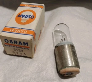 Osram 8134  Projektor Lampe 6V 5A NOS Lichtton Sound Reproducer - Bild 1 von 4