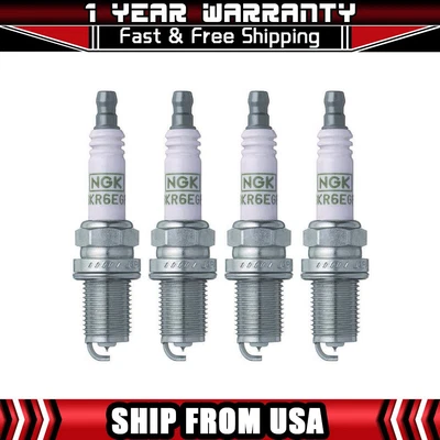 4 bujías NGK para Nissan 200SX 1984-1988 1986-1988 Nissan Multi Foto 1 de 2