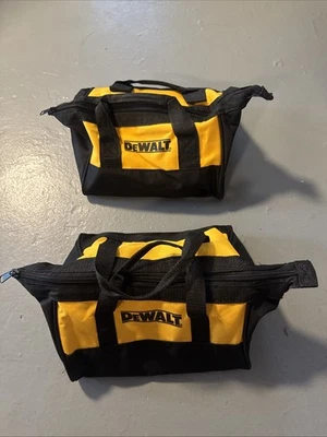 Dewalt Bag Set With 2 Small 10”x 9”x 7” Tool Bags - Image 1 of 3