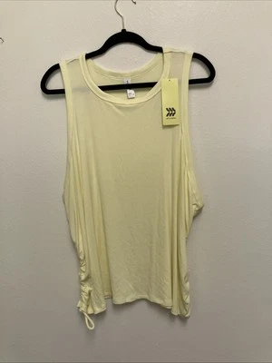 Camiseta sin mangas amarilla All In Motion (objetivo) talla grande 3X con lados ajustados Foto 1 de 3