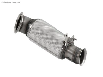 HJS Ø80mm Frontpipe mit Kat BMW 4er 435i F32/33 Coupe Cabrio u. F36 Grand Coupe - Bild 1 von 4