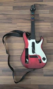 Nintendo Wii Guitar Hero Controller - Gitarre mit Gurt - Wireless Kabellos - Bild 1 von 2