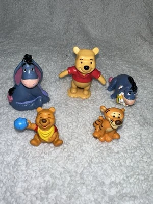 5 Figuras de PVC de Colección Winnie the Pooh Disney Pooh Eeyore Tigger Mezcla Decoración de Pasteles Foto 1 de 4